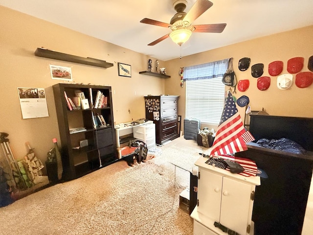 38422 N Adams St, Lake Villa, IL 60046 - carpeted bedroom featuring ceiling fan