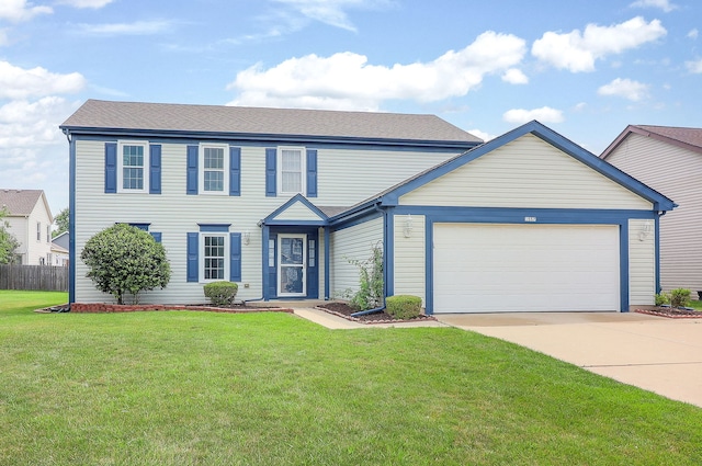 1557 Scottdale Cir, Wheaton, IL 60189 - view of front of home featuring a garage and driveway