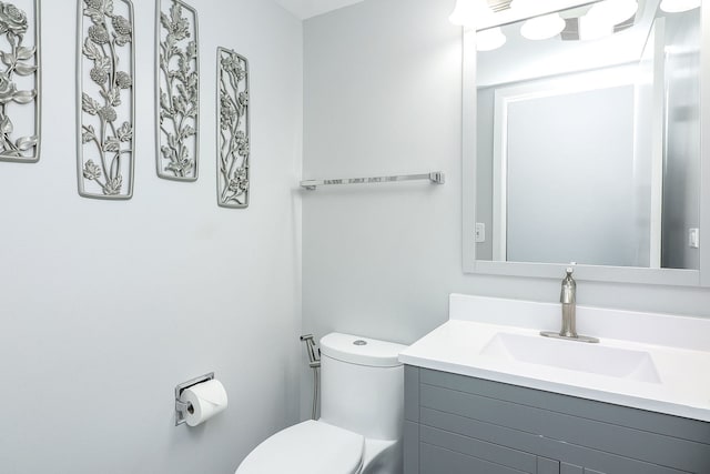 1557 Scottdale Cir, Wheaton, IL 60189 - bathroom with toilet and vanity