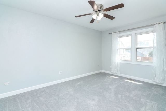 1557 Scottdale Cir, Wheaton, IL 60189 - unfurnished room featuring carpet and ceiling fan