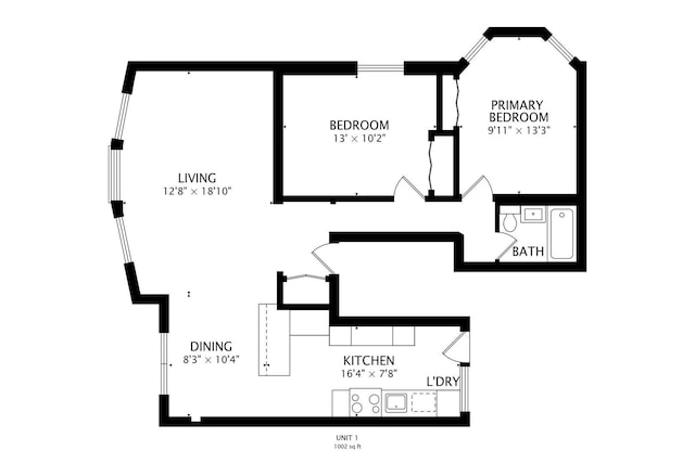 7021 N Sheridan Rd Unit 1, Chicago, IL 60626 - view of floor plan / room layout