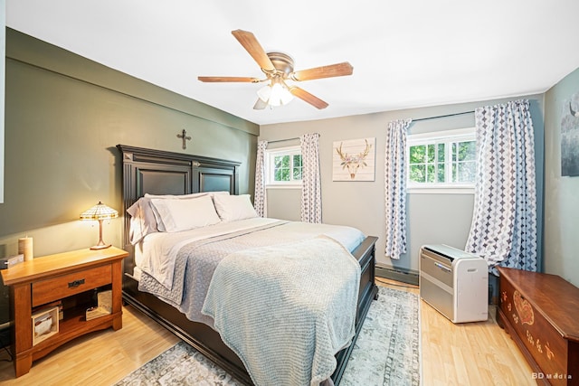 15429 Lamon Ave, Oak Forest, IL 60452 - bedroom featuring light wood-style flooring and a ceiling fan