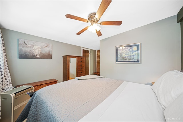 15429 Lamon Ave, Oak Forest, IL 60452 - bedroom featuring a ceiling fan