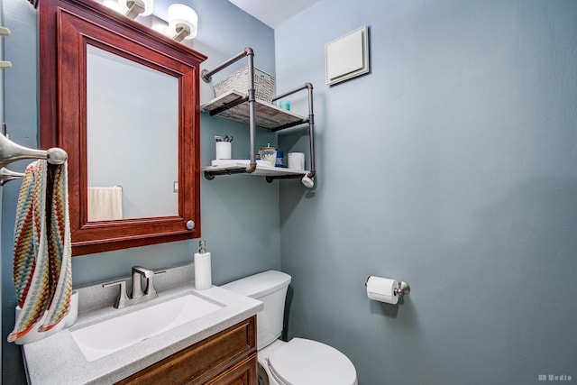 15429 Lamon Ave, Oak Forest, IL 60452 - bathroom featuring toilet and vanity