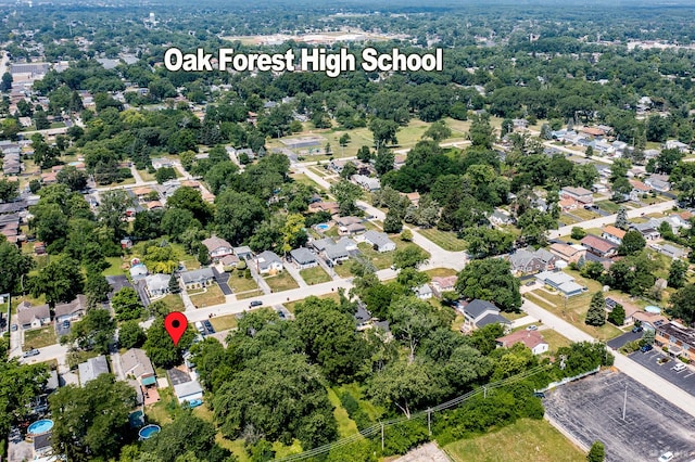 15429 Lamon Ave, Oak Forest, IL 60452 - drone / aerial view