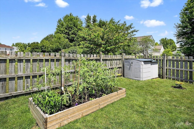620 S Annandale Dr, Lake In The Hills, IL 60156 - fenced backyard with a garden