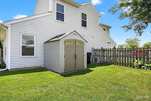 620 S Annandale Dr, Lake In The Hills, IL 60156 - rear view of house with a storage unit
