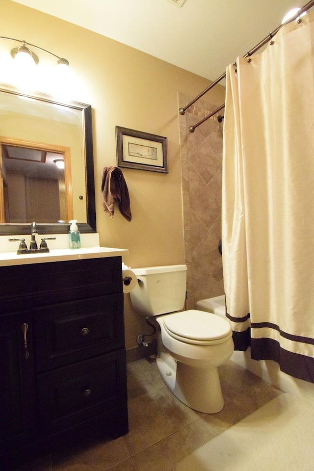 963 E Castlewood Ln, Bartlett, IL 60103 - full bath featuring vanity and tile patterned flooring
