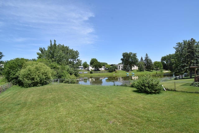 963 E Castlewood Ln, Bartlett, IL 60103 - view of yard with a water view