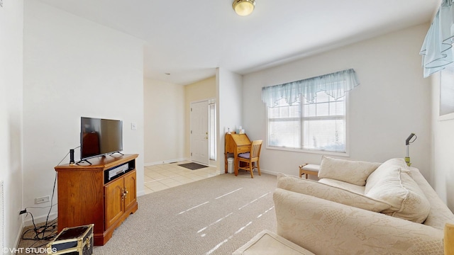 4606 S Woodlawn Ave, Chicago, IL 60653 - living room with light tile patterned flooring and light carpet