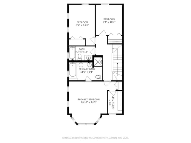 4606 S Woodlawn Ave, Chicago, IL 60653 - view of property floor plan