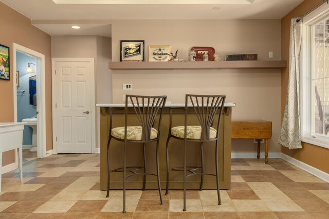 660 Birch Hollow Dr, Antioch, IL 60002 - dining space with baseboards and recessed lighting