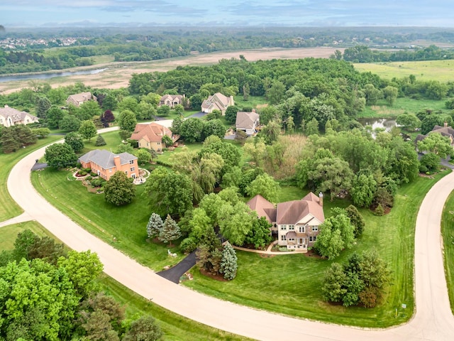 660 Birch Hollow Dr, Antioch, IL 60002 - aerial perspective of suburban area with a large body of water