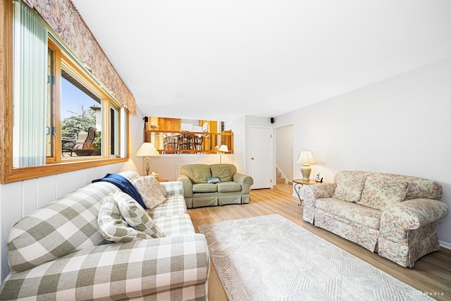 13520 Idlewild Dr, Orland Park, IL 60462 - living area featuring wood finished floors and stairs