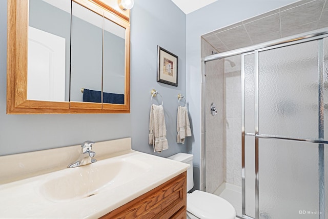 13520 Idlewild Dr, Orland Park, IL 60462 - full bath featuring vanity and a stall shower