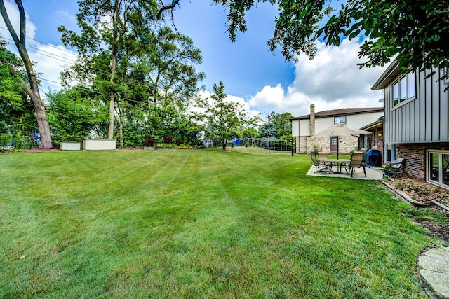 13520 Idlewild Dr, Orland Park, IL 60462 - fenced yard with a patio