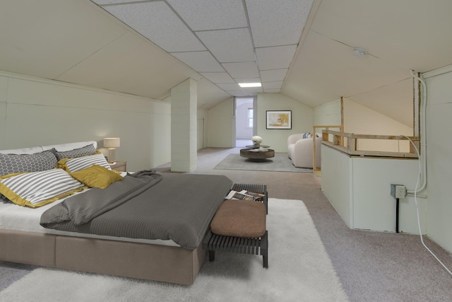 7530 Brown Ave, Forest Park, IL 60130 - carpeted bedroom with vaulted ceiling