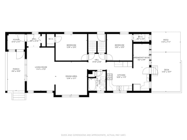 7530 Brown Ave, Forest Park, IL 60130 - view of property floor plan