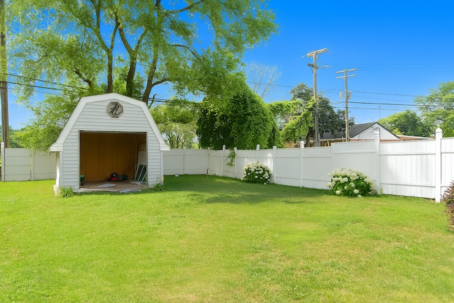 215 W Kimbell Ave, Elmhurst, IL 60126 - fenced backyard with a storage unit