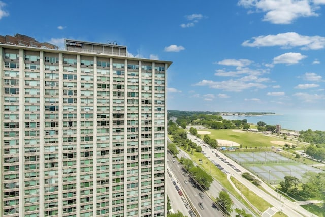 3600 N Lake Shore Dr Unit 2204, Chicago, IL 60613 - view of apartment building / complex featuring a water view