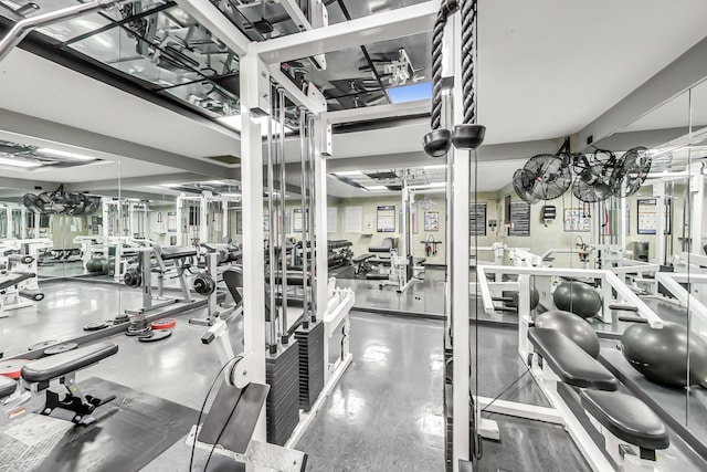 3600 N Lake Shore Dr Unit 2204, Chicago, IL 60613 - view of exercise room