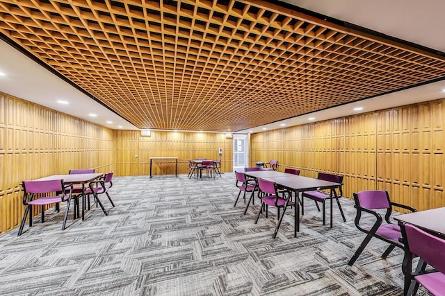 3600 N Lake Shore Dr Unit 2204, Chicago, IL 60613 - dining space featuring carpet floors