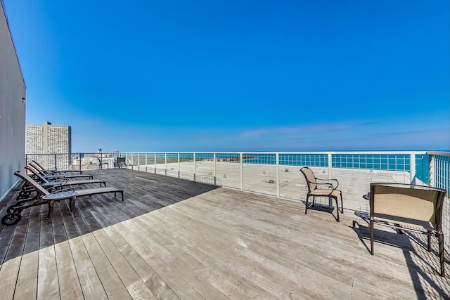 3600 N Lake Shore Dr Unit 2204, Chicago, IL 60613 - deck with a water view