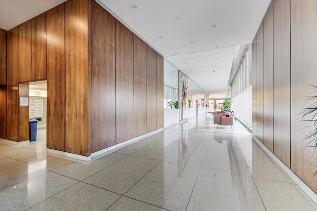3600 N Lake Shore Dr Unit 2204, Chicago, IL 60613 - building lobby with wooden walls