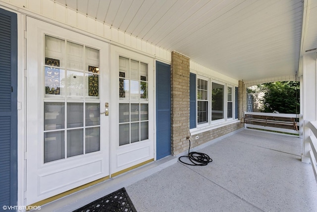 9061 Primrose Ln, Hickory Hills, IL 60457 - porch featuring french doors