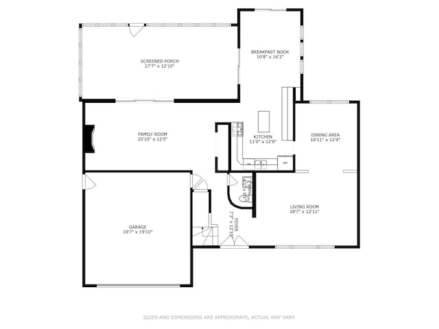 9061 Primrose Ln, Hickory Hills, IL 60457 - view of floor plan / room layout
