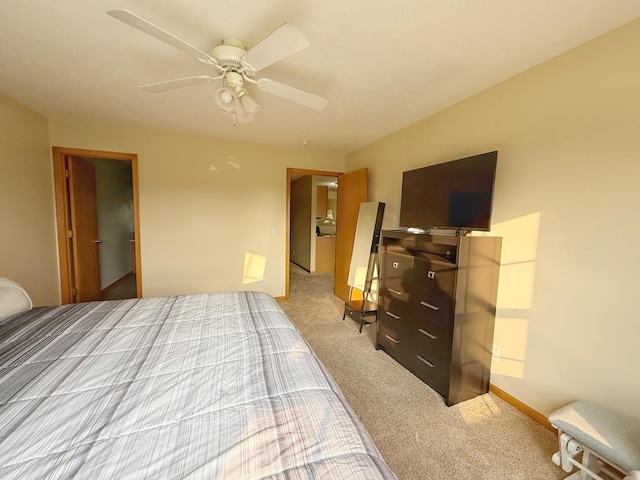 15538 Finley Way Unit 2, South Beloit, IL 61080 - carpeted bedroom with a ceiling fan