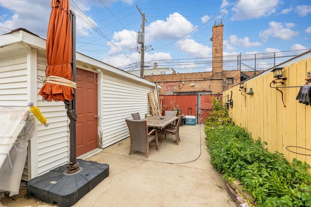 3928 W 63rd Pl, Chicago, IL 60629 - view of patio featuring outdoor dining space