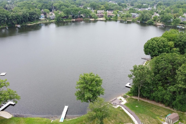 513 White Birch Rd, Lindenhurst, IL 60046 - aerial view of a nearby body of water