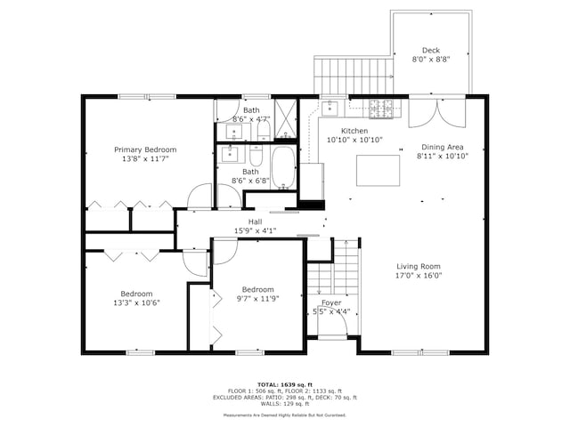 513 White Birch Rd, Lindenhurst, IL 60046 - view of property floor plan
