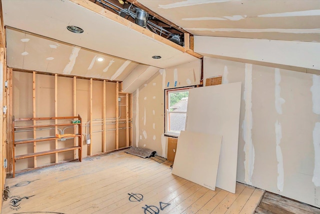 9826 S Walden Pkwy, Chicago, IL 60643 - below grade area featuring light wood finished floors