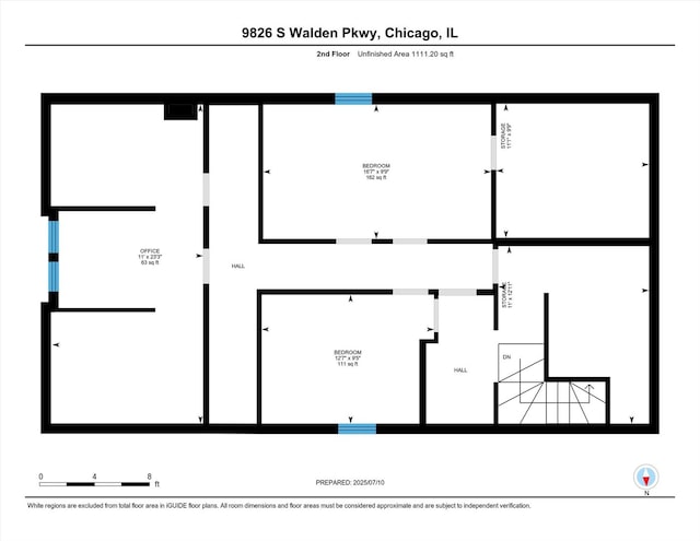 9826 S Walden Pkwy, Chicago, IL 60643 - view of floor plan / room layout
