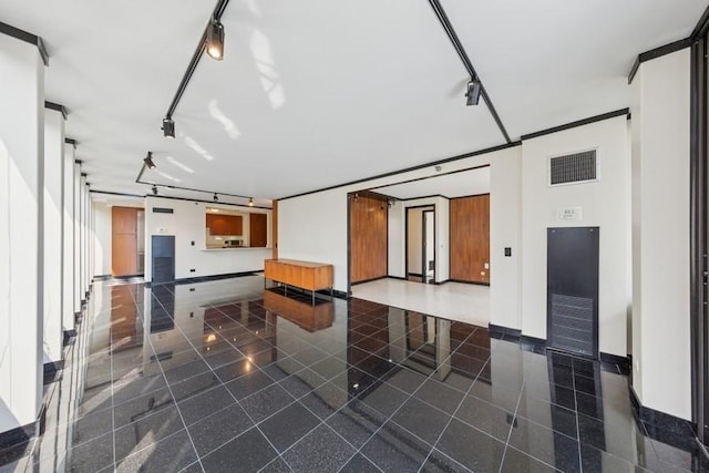 1230 N State Pkwy Unit 17A, Chicago, IL 60610 - game room featuring track lighting and granite floors
