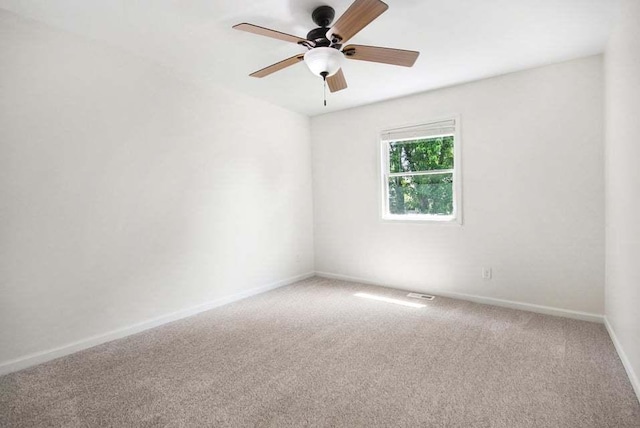 3302 Rustic Ln, Crown Point, IN 46307 - empty room with carpet and ceiling fan