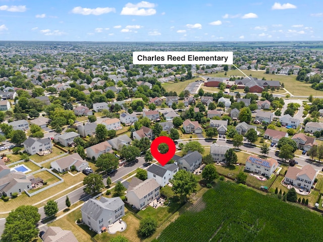 7425 Rosewind Dr, Plainfield, IL 60586 - aerial view of residential area