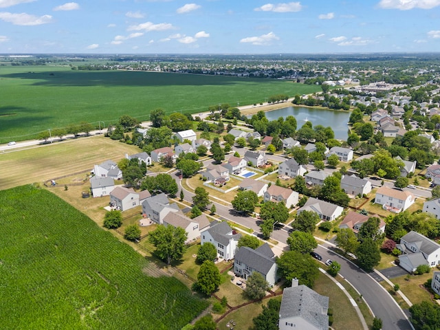 7425 Rosewind Dr, Plainfield, IL 60586 - aerial perspective of suburban area featuring a nearby body of water