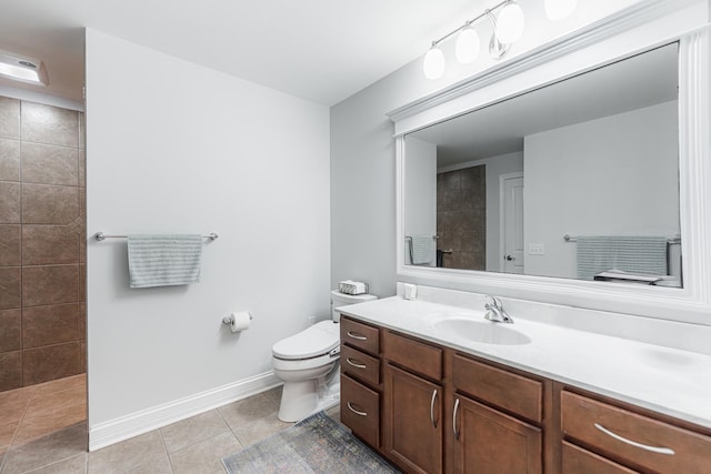 2182 Waterbury Ln E Unit 2182, Sycamore, IL 60178 - full bathroom with vanity, tile patterned flooring, and tiled shower