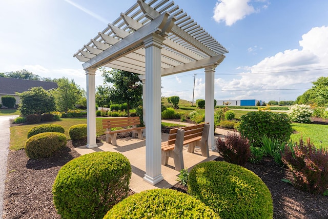 2182 Waterbury Ln E Unit 2182, Sycamore, IL 60178 - view of patio with a pergola