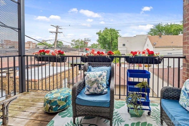 2340 W Roscoe St Unit 2W, Chicago, IL 60618 - view of balcony