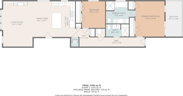 2340 W Roscoe St Unit 2W, Chicago, IL 60618 - view of home floor plan