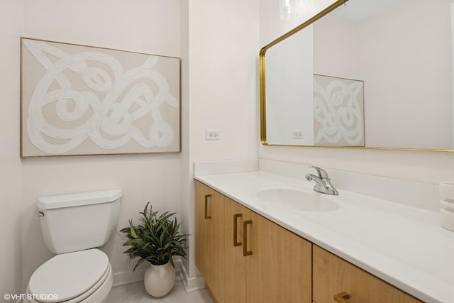 330 W Grand Ave Unit 904, Chicago, IL 60654 - bathroom with vanity and tile patterned flooring