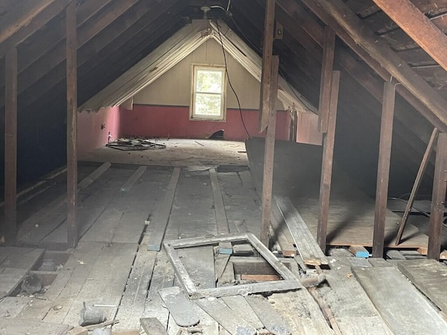 8447 S Escanaba Ave, Chicago, IL 60617 - view of unfinished attic