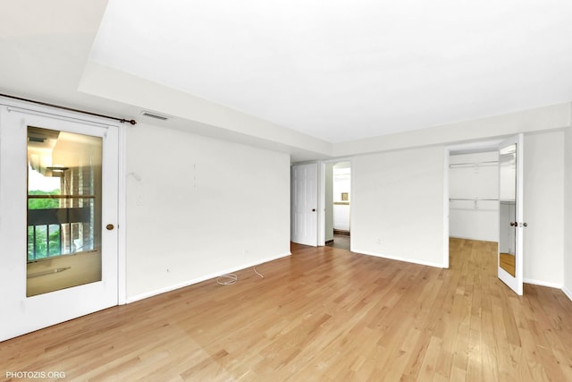 1621 Mission Hills Rd Unit 510, Northbrook, IL 60062 - unfurnished bedroom featuring light wood finished floors and baseboards