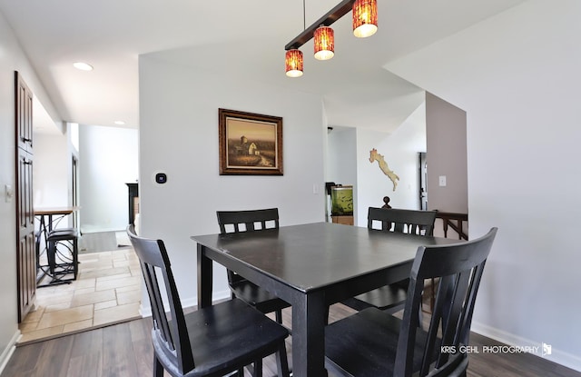 361 Lexington Ln, Grayslake, IL 60030 - dining area with recessed lighting and light wood finished floors