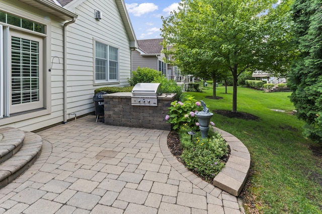 9 Aztec Ct, South Barrington, IL 60010 - view of patio featuring area for grilling