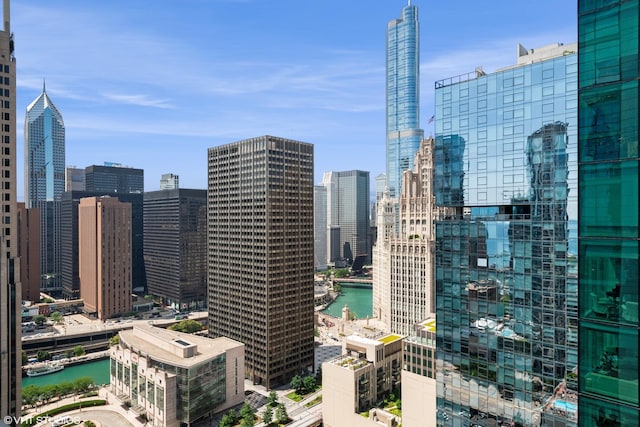 240 E Illinois St Unit 2702, Chicago, IL 60611 - view of city skyline featuring a large body of water